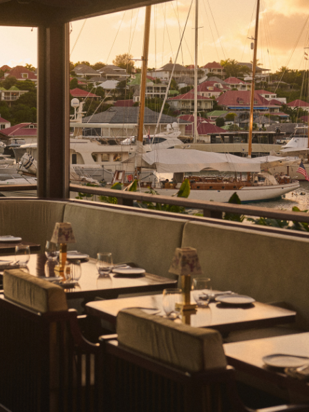 restaurant pablo saint barth vue france - Le restaurant
